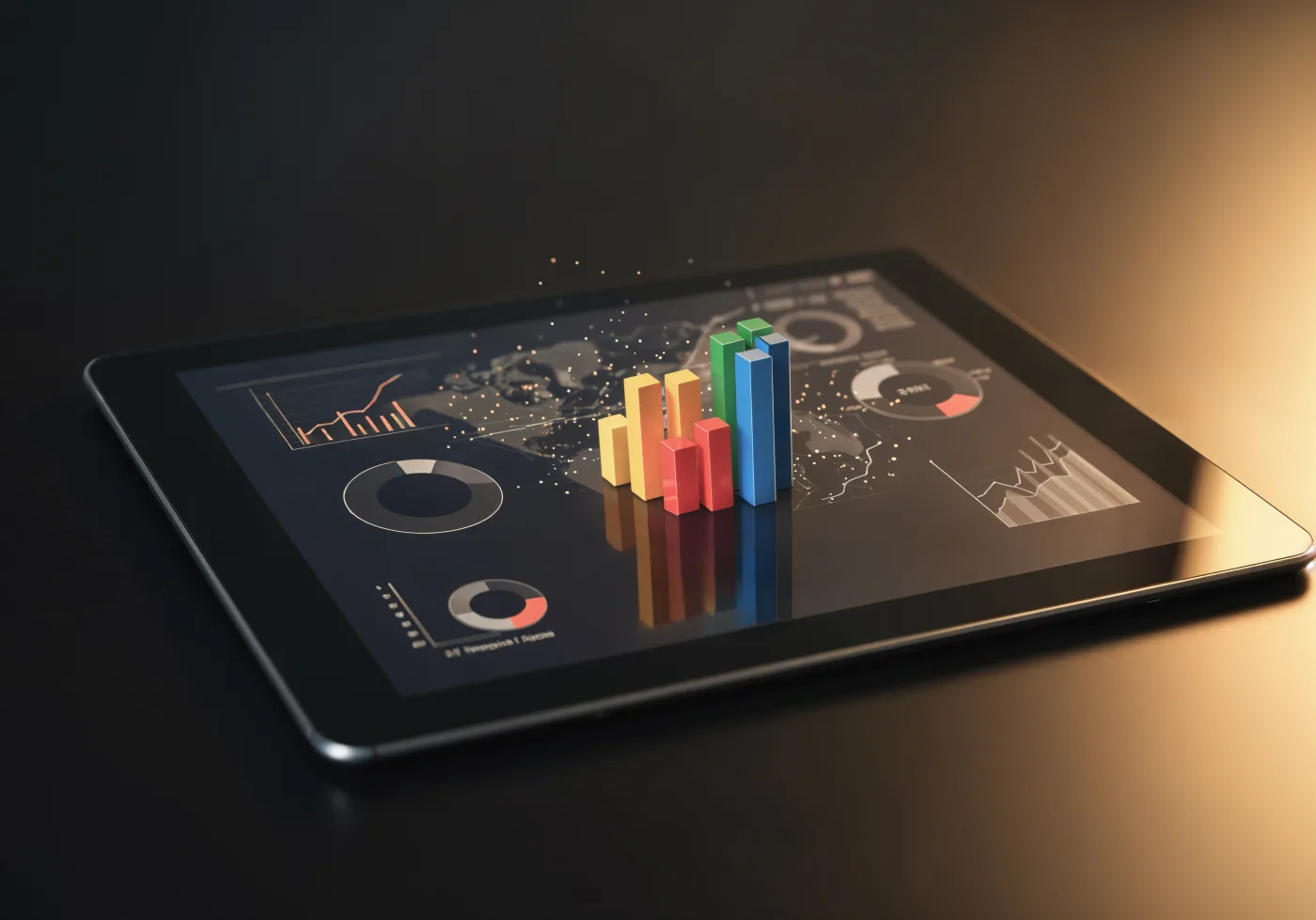 Fitness studio owner using analytics to grow their business